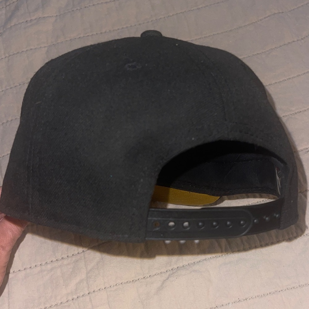 Black Dodgers Cap with Multicolor Logo- Cooperstown Collection- New Era - Picture 8 of 8